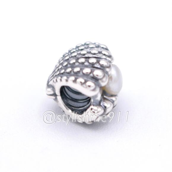 Authentic PANDORA One of a Kind Shell Charm - 791134P - Picture 8 of 12